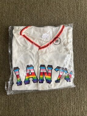 SF Giants Promotional Rainbow Jersey Mens M